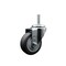 Service Caster 35 Inch Thermoplastic  Rubber Wheel Swivel 58 Inch Threaded Stem Caster Service Caster SCC-TS20S3514-TPRB-58212 - alternate 1